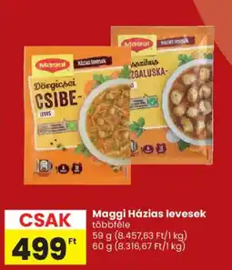 Spar Maggi Házias levesek ajánlat