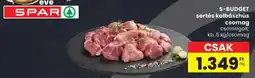 Spar S-BUDGET sertés kolbászhús csomag ajánlat
