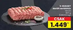 Spar S-BUDGET darált sertéshús ajánlat