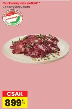 Spar Csirkemáj szív nélkül ajánlat