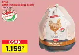 Spar SPAR GMO-mentes egész csirke ajánlat