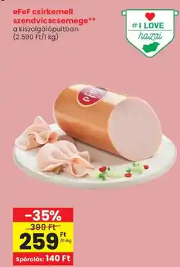 Spar eFeF csirkemell szendvicscsemege ajánlat