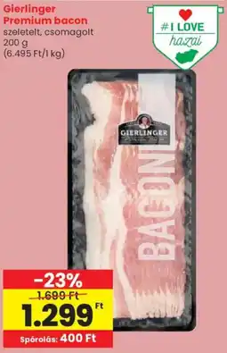 Spar Gierlinger Premium bacon ajánlat