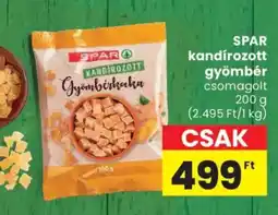 Spar SPAR kandírozott gyömbér ajánlat
