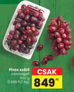 Spar Piros szőlő ajánlat