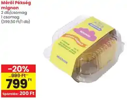 Spar Mérői Pékség mignon ajánlat