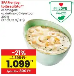 Spar SPAR enjoy tojássaláta ajánlat