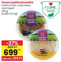 Spar Fanan padlizsánsaláta ajánlat