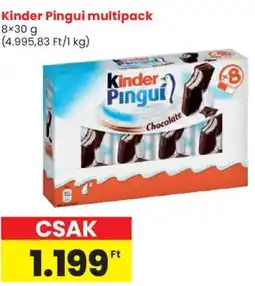Spar Kinder Pingui multipack ajánlat