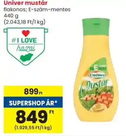 Spar Univer mustár ajánlat