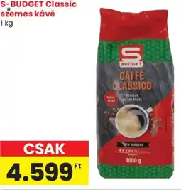 Spar S-BUDGET Classic szemes kávé ajánlat