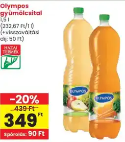 Spar Olympos gyümölcsital ajánlat