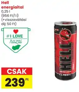 Spar Hell energiaital ajánlat