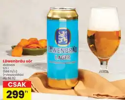Spar Löwenbräu sör ajánlat