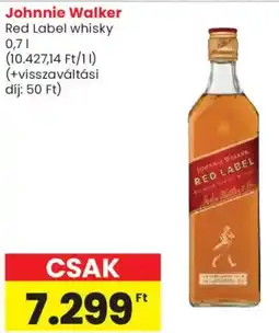 Spar Johnnie Walker Red Label whisky ajánlat