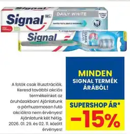 Spar Signal termék ajánlat