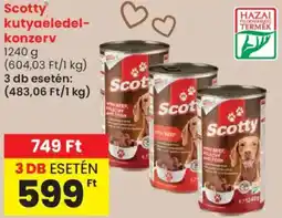 Spar Scotty kutyaeledel- konzerv ajánlat