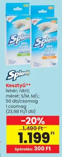 Spar Splend Kesztyű ajánlat