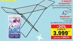 Spar S-BUDGET ruhaszárító ajánlat