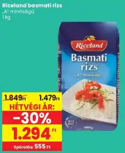 Spar Riceland basmati rizs ajánlat