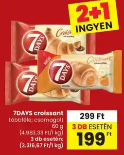 Spar 7DAYS croissant ajánlat