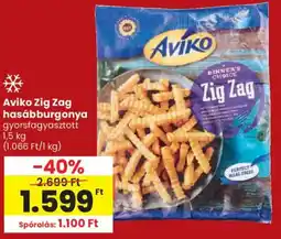 Spar Aviko Zig Zag hasábburgonya ajánlat