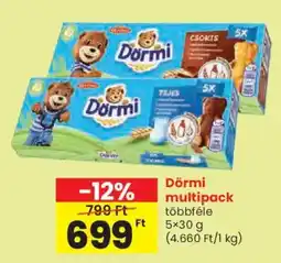 Spar Dörmi multipack ajánlat