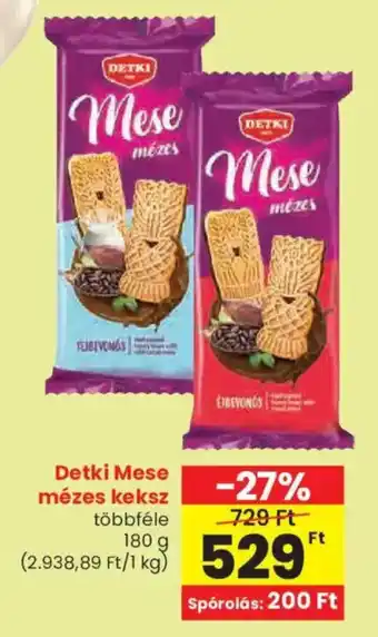 Spar Detki Mese mézes keksz ajánlat