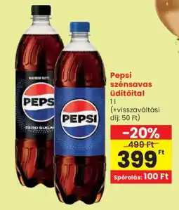 Spar Pepsi szénsavas Üdítőital ajánlat