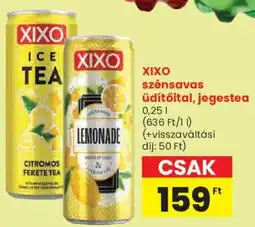 Spar XIXO szénsavas üdítőital, jegestea ajánlat