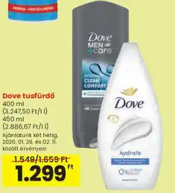 Spar Dove tusfürdő ajánlat