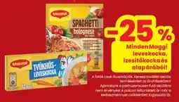 Spar Maggi leveskocka, ízesítőkocka és alap ajánlat