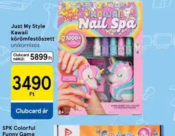 Tesco Just My Style Kawaii körömfestőszett ajánlat