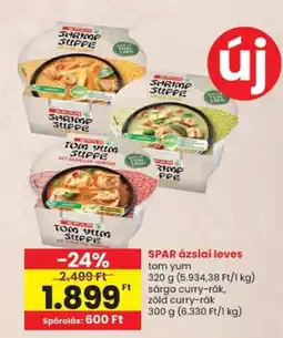 Spar SPAR ázsiai leves ajánlat