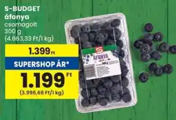 Spar S-BUDGET áfonya ajánlat