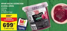 Spar SPAR HAZAI.SZERETEM ecetes cékla ajánlat