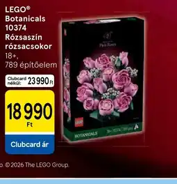 Tesco LEGO® Botanicals rzsacsokor ajánlat