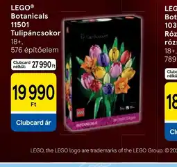 Tesco LEGO Botanicals Tulipáncsokor ajánlat