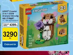 Tesco LEGO® Creator 3-in-1 Aranyos hörcsög ajánlat