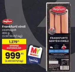 Spar Regnum Frankfurti virsli ajánlat