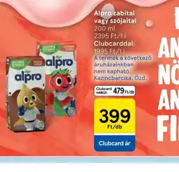 Tesco Alpro zabital vagy szjaital ajánlat