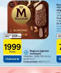 Tesco MAGNUM jégkrém multipack ajánlat