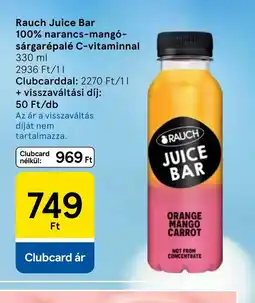 Tesco Rauch Juice Bar ajánlat