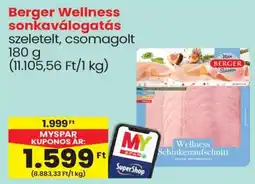 Spar Berger Wellness sonkaválogatás ajánlat