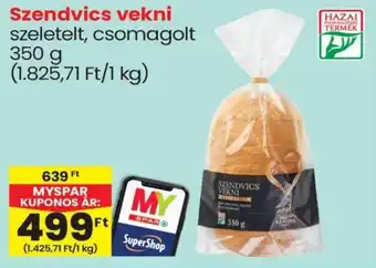 Spar Szendvics vekni ajánlat