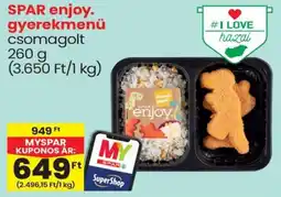 Spar SPAR enjoy. gyerekmenü ajánlat