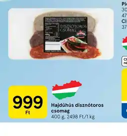 Tesco HAJDÚHÚS diszntoros csomag ajánlat
