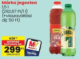 Spar Márka jegestea ajánlat