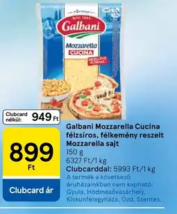 Tesco Galbani Mozzarella Cucina ajánlat