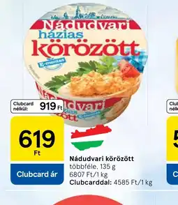 Tesco Nádudvari házi körözött ajánlat